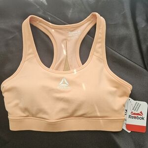 Reebok Women's Dusty Coral Sports Bra Size XS
